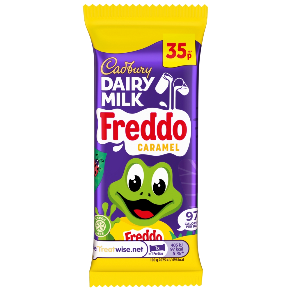 Cadbury Dairy Milk Freddo Caramel Chocolate Bar 19.5g 35p PMP