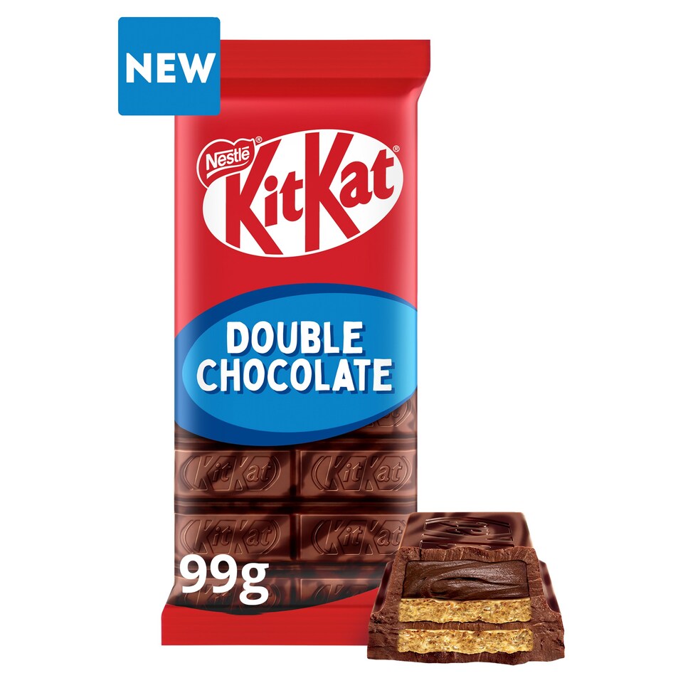 KitKat Double Chocolate Sharing Bar 99g PMP £1.50